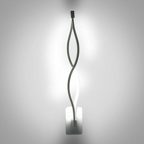 TrAdE Shop Traesio - Applique Led Da Parete 9watt Luce Fredda 6500k Calda 3000k Naturale 4000k E16 - -Bianco Freddo - (1/2)