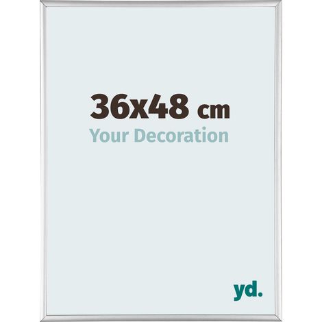 Cadre Puzzle 36x48 cm - Argent Brillant - Aluminium - Kent. (1/5)