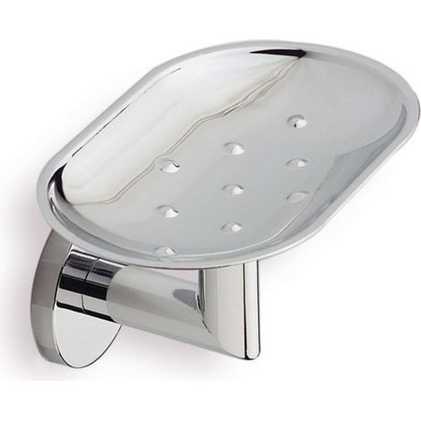 Porte savon mural en laiton medea chrome - CRISTINA ONDYNA SHME09M51