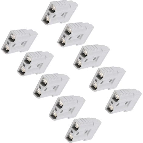 10 connecteurs d'alimentation batterie 50 A 600 V, bornes de câble 16 mm² 6 AWG (1/5)