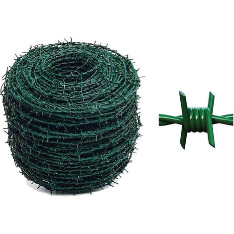 FILO SPINATO PLASTIFICATO 100 metri