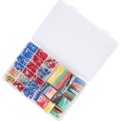 678-teiliges Crimp-Anschluss-Schrumpfschlauch-Set, kaltgepresstes Set, elektrische Bauteile (1/5)