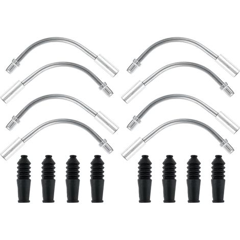 Câble de Nouilles V-Brake pour Vélo 8 Tubes de Guidage de Câble et 8 Tuyaux en Plastique pour Vélo de Route et VTT, VTT (1/5)