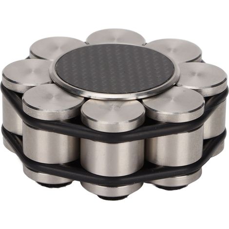 Disque Stabilisateur en Acier Inoxydable pour Platine Vinyle - Poids de Serrage Amélioré (1/5)