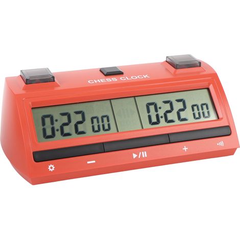 Horloge d'échecs numérique portable professionnelle à grand écran pour tournois et jeux de société (1/5)