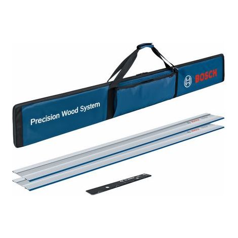 Bosch Professional FSN 1400 Binario di Guida 1400 mm Argento Confezione da 2