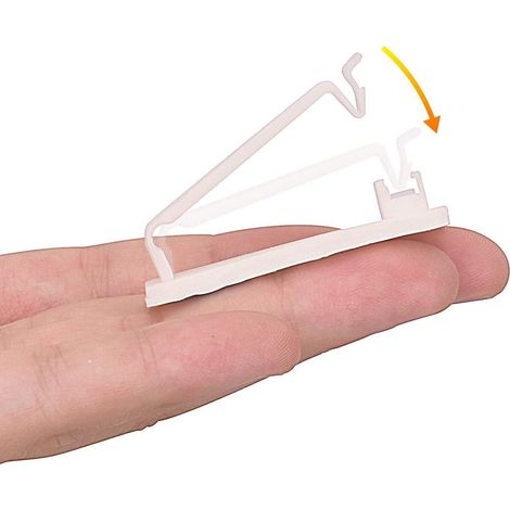 Gestione cavi, 50 clip autoadesive per cavi elettrici - AquaForge (1/5)