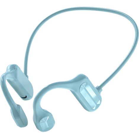 1 Casque à conduction osseuse, Bluetooth et filaire, réduction de bruit, pour sport extérieur et activités professionnelles (1/5)