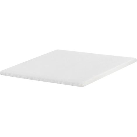 Coprimaterasso in schiuma bianca 160 x 200 cm Gracious
