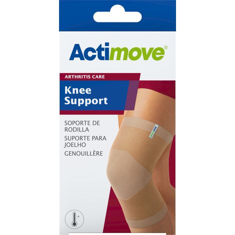 ACTIMOVE AC Kniebandage für Menschen mit Arthritis Größe S beige (7578120) (k=48)