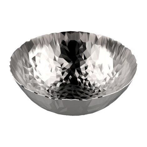 Alessi Cr02/21 Joy N.11 Corbeille Ronde en Acier Inoxydable 18/10 Brillant, 21 Cm (1/2)