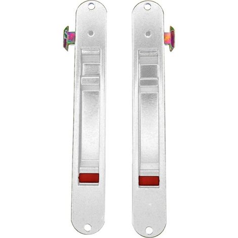 CHIUSURA SCORREVOLE 6821 ALLUMINIO BIANCO 2 UN