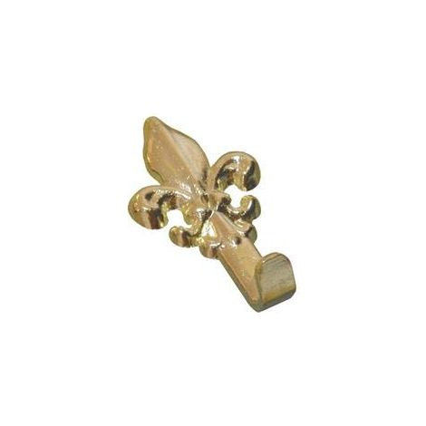 ORECA - Blister 4 Ganci per Quadri Modello FIORENTINO BRONZATI 32x19mm