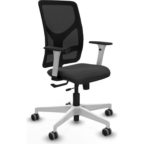 Bürostuhl piqueras y crespo Motilla weiß bequem robust (1/2)