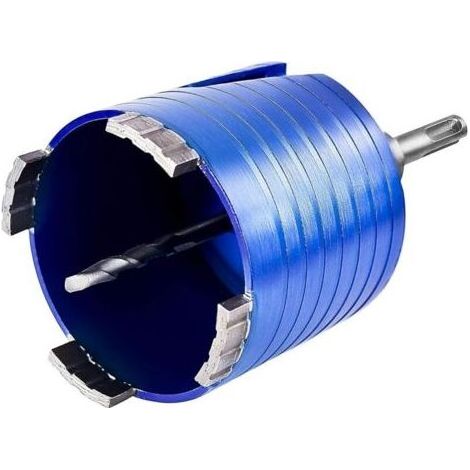 Scie Cloche Trepan Béton ARMÉ Couronne diamant Carotteuse + Adaptateur SDS-plus M16 + Forets 8x120mm + cale d'extraction (68 mm) (1/5)