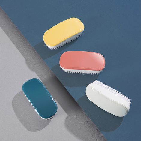 Filiyano-Brosse douce pour vêtements, brosse à linge, lot de 4 brosses de nettoyage colorées à main T (1/5)