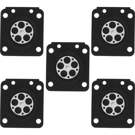 Jeu de joints de Membrane de tronçonneuse, pièces de carburateur, adaptés à ZAMA180, 10 pièces/ensemble (1/5)
