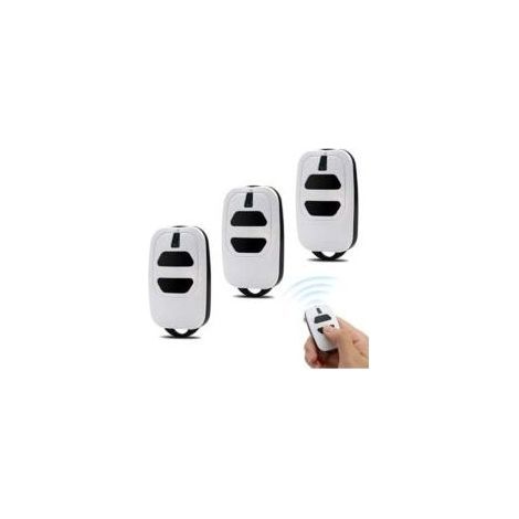 Muntra-Lot de 3 télécommande portail, télécommande universelle pour porte de garage 433,92 MHz, compatible avec DEA GT2 GT4 MIO TR2 TR4 R2N (1/4)