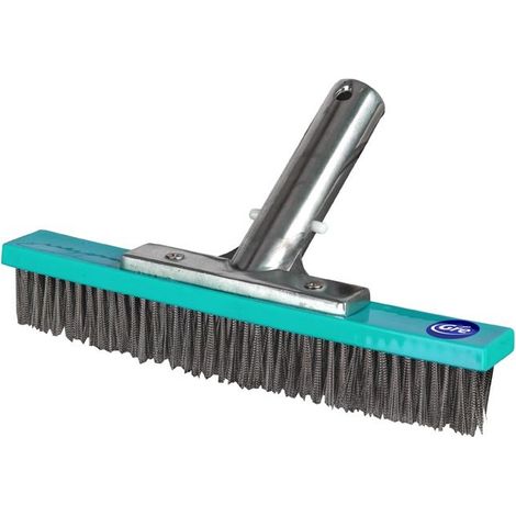 Cepillo de aluminio gre-pools aluminium brush eliminación algas 25 cm