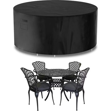 Futura Round 190x80cm Garden Furniture Cover Waterproof Outdoor (1/5)