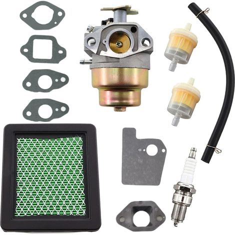 Kit de carburador con junta y filtro de aire para Honda GCV135, GCV160, GC135, GC160, motor HRB216, HRR216, HRS216, HRT216, HRZ216. Reemplazo para cortacésped 16100-Z0L-023. (1/5)