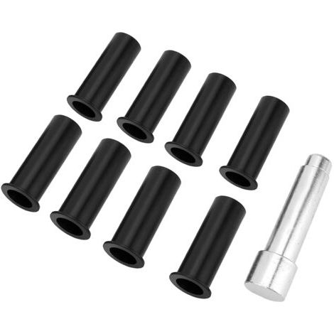 Kit de Bagues de Charnière de Porte, 8 Pièces, Haute Résistance et durabilité pour JKU 07-18, 2 Portes, Matériaux de qualité Supérieure avec Outil D'installation (1/5)