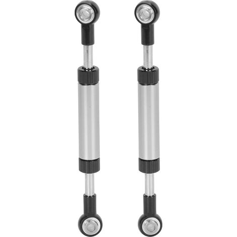 Tige De Direction Hydraulique Réglable En Alliage D'aluminium Pour Voiture Rc 1/10 - Lot De 2 Pièces (1/5)