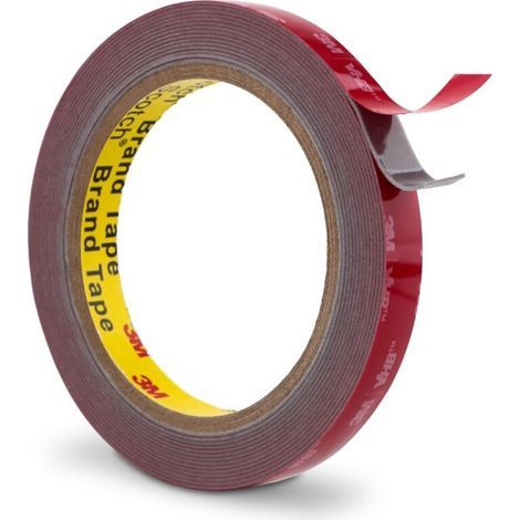 Extra starkes doppelseitiges Klebeband, 5952 Klebeband, wasserfest, extrem hitzebeständiger Klebstoff (3,3 m 20 mm) (1/4)