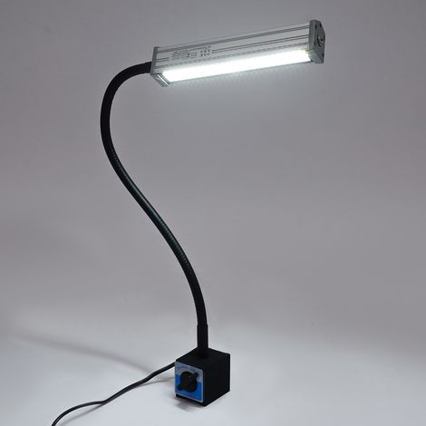 YISSALE-LED-Magnet-Arbeitsleuchte mit flexiblem Schwanenhals - stark haftende Werkstattlampe für CNC-Maschinen, Drehbänke, Bohrmaschinen, Kfz-Reparatur und medizinische Geräte, vielseitig einsetzbar a (1/5)