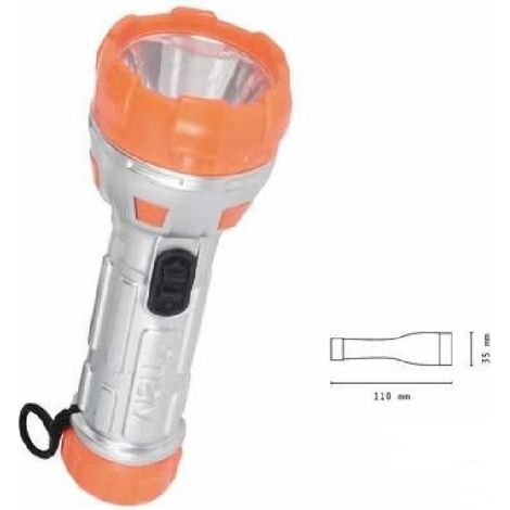 Wisdom - Mini Torcia Luce Led Tascabile Portatile Resistente Per Campeggio Casa Dt-2136 - (1/2)