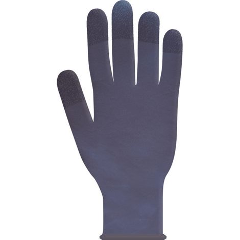 Ajsia REGULAR Guanti usa e getta Blu Schiuma di nitrile