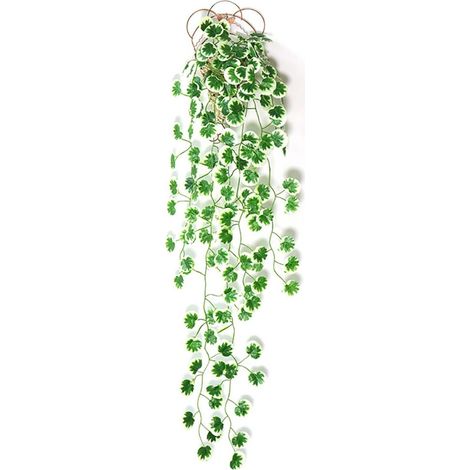 Lierre vert pour décoration intérieure, feuilles suspendues factices, plantes artificielles (1/5)