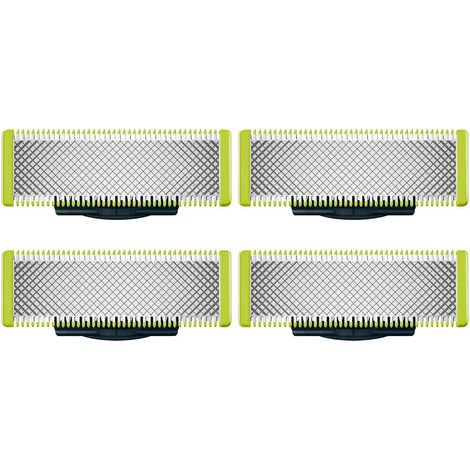 Lame de rechange en acier inoxydable 2 pièces compatible rasoir électrique (1/5)