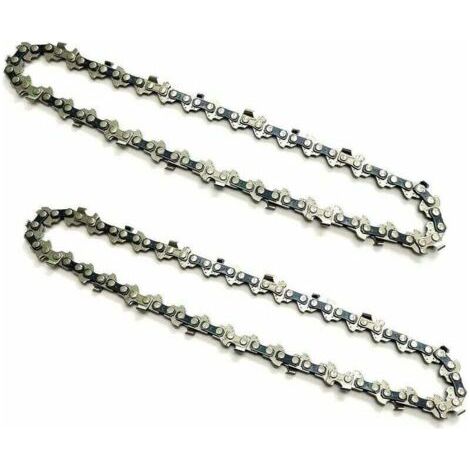 catene da 6 pollici per motosega mini ricaricabile portatile, passo catena 1/4", spessore catena 0,043/1,1 mm, 37 maglie motrici, lunghezza di taglio 15 cm