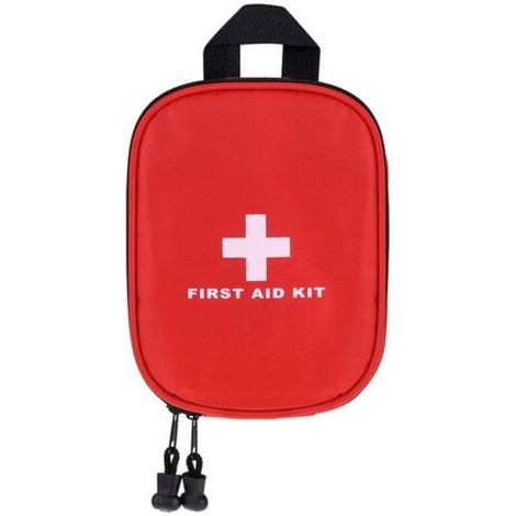 Trousse de Premiers Secours en Nylon, Sac de Premiers Soins Compact et léger pour Voiture, Plein air, Bateau, Camping, randonnée (Sac Seulement) (1/5)