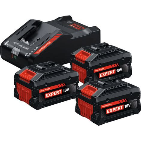 Bosch Starterkit 3x EXBA18V-80 + EXAL18V-160