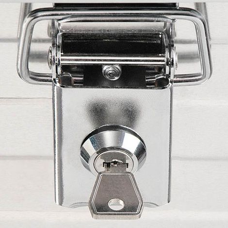 Jeu de serrures à cylindre STIER pour caisses en aluminium STIER