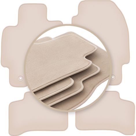 Tapis beiges PREMIUM pour : Jaguar X-Type break, break, berline 2001-2009 (1/5)
