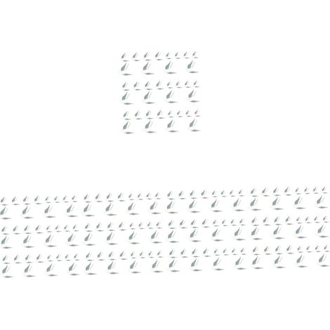 180pièces Décoration Murale Hirondelle Pour Salon Chambre Et Salle De Bain Art Mural Naturel Et Élégant Parfait Pour Embellir Votre Intérieur (1/5)