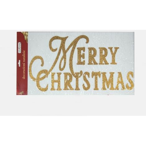 ADESIVO MERRY CHRISTMAS 30X50