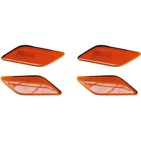 4x Seitenleuchten Stoßstangen-Blinker Kotflügel-Seitenleuchten für Mercedes-Benz W212 E350 E550 E63 A2128200121L A2128200021R() (1/4)