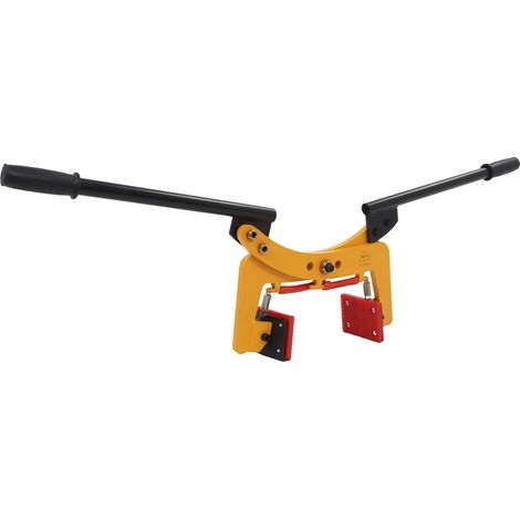 Pince à pierre - Capacité de charge de 325 kg - Poignée double levage - Pince de décalage pour pierres - Ouverture réglable de 6 à 24 cm - Pour marbre, béton, granit