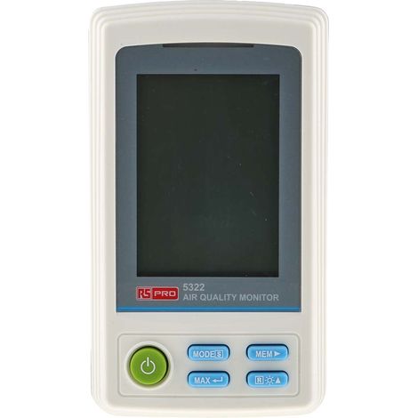 Appareil de mesure de la qualité de l'air RS PRO 5322, +60°C max ( Prix pour 1 ) (1/4)