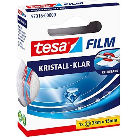 Tesa Cristallo Trasparente Pellicola 33 M X 15 Mm (A 12) (1/4)