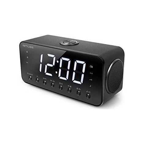 Muse M-192 CR Orologio digitale nero (1/5)