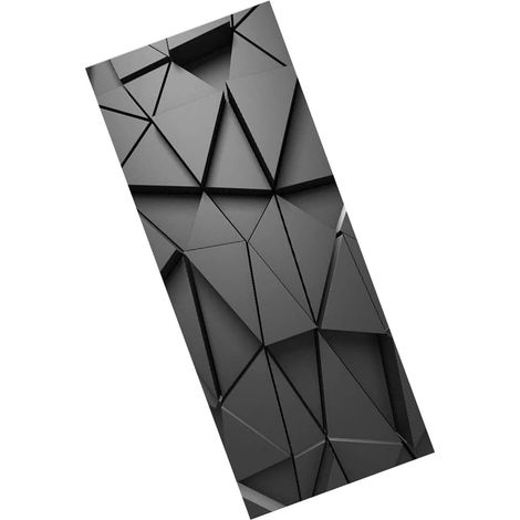 Lot De 2 Autocollants Pour Porte De Frigo Et Porte Imperméables Et Amovibles Revêtement Adhésif Pour Rénovation De Placards Cuisine Salle De Bain Et Chambre (1/5)