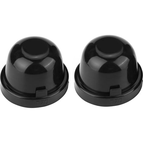 Tappo di copertura sigillante antipolvere impermeabile in gomma per faro LED per auto da 2 pezzi 70mm (1/5)