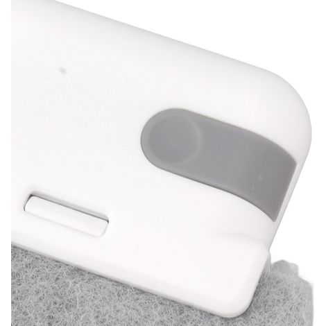 5 pièces Brosse de Nettoyage pour Rail de Fenêtre, Brosse à Fente de Vitre Détachable avec Raclette pour Porte Coulissante (1/5)