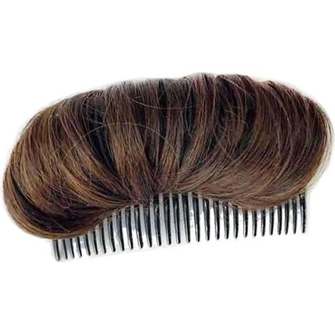 Chignon Cheveux Postiches Coussin De Cheveux Moelleux For Princesse, Chignon, Épingle À, Faux Synthétiques, Pince En Noir, Marron, Naturel(4/30HL)