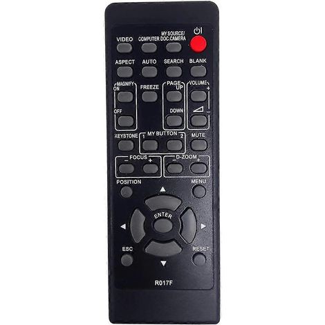 Control remoto para proyector R017F para Hitachi BZ-1, CP-A221N, CP-A222WN, CP-A301N, CP-A302WN, CP-A352WN, CP-AW2519N () (1/5)